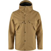 Fjällräven Övik Hydratic Jacket M Men’s Outdoor jackets Brown, Yellow Main Front 65529