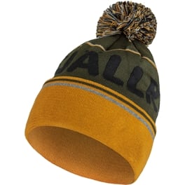 Fjällräven Fjällräven Pom Hat Unisex Caps, hats & beanies Green, Yellow, Orange Main Front 44457