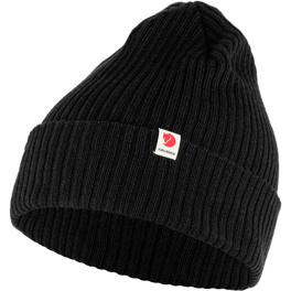 Fjällräven Fjällräven Rib Hat Unisex Caps, hats & beanies Black Main Front 79063
