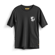 Fjällräven S/F Cotton Pocket T-shirt W Women’s T-shirts & tank tops Black Main Front 74077