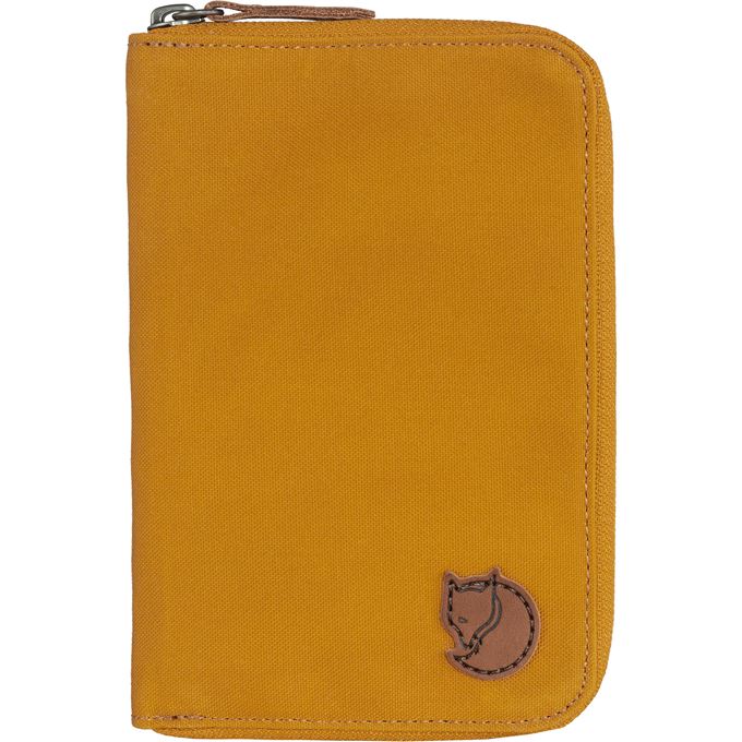 Fjällräven Passport Wallet Travel accessories Orange, Yellow Unisex