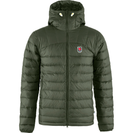 Fjällräven Expedition Pack Down Hoodie M Men’s Down jackets Green Main Front 42574