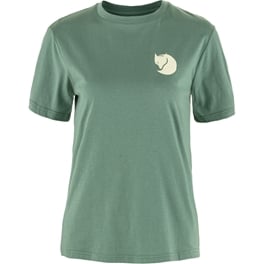 Fjällräven Walk With Nature T-shirt W Women’s T-shirts & tank tops Green Main Front 73651