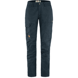 Fjällräven Karla Pro Trousers Curved W Women’s Outdoor trousers Blue Main Front 15658