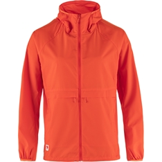 Fjällräven High Coast Wind Hoodie W Women’s Outdoor jackets Orange Main Front 73691