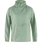 Fjällräven High Coast Wind Hoodie W Women’s Outdoor jackets Green Main Front 73693