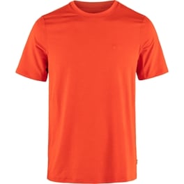 Fjällräven Abisko Day Hike SS M Men’s T-shirts & tank tops Orange Main Front 73638
