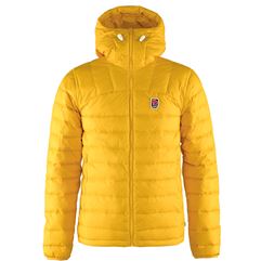 Fjällräven Expedition Pack Down Hoodie M Men’s Down jackets Yellow Main Front 30000