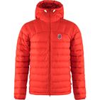 Fjällräven Expedition Pack Down Hoodie M Men’s Down jackets Red Main Front 30002