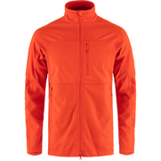 Fjällräven Abisko Lite Fleece Jacket M Men’s Trekking jackets Orange Main Front 73997