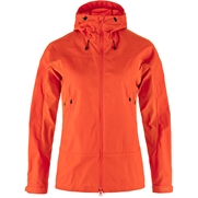 Fjällräven Abisko Lite Trekking Jacket W Women’s Outdoor jackets Orange Main Front 73966