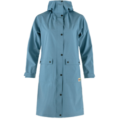 Fjällräven Vardag Rain Parka W Women’s Outdoor jackets Blue Main Front 73629