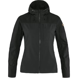 Fjällräven Abisko Midsummer Jacket W Women’s Outdoor jackets Black Main Front 48875
