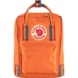 Fjällräven Kånken Rainbow Mini Unisex Kånken bags Orange Main Front 26127