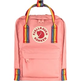 Fjällräven Kånken Rainbow Mini Unisex Kånken bags Pink Main Front 49690