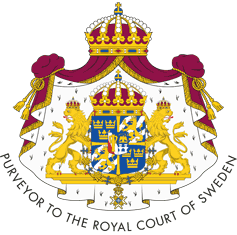 Purveyor to the royal court of Sweden badge