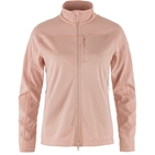 Fjällräven Abisko Lite Fleece Jacket W Women’s Trekking jackets Pink Main Front 73810