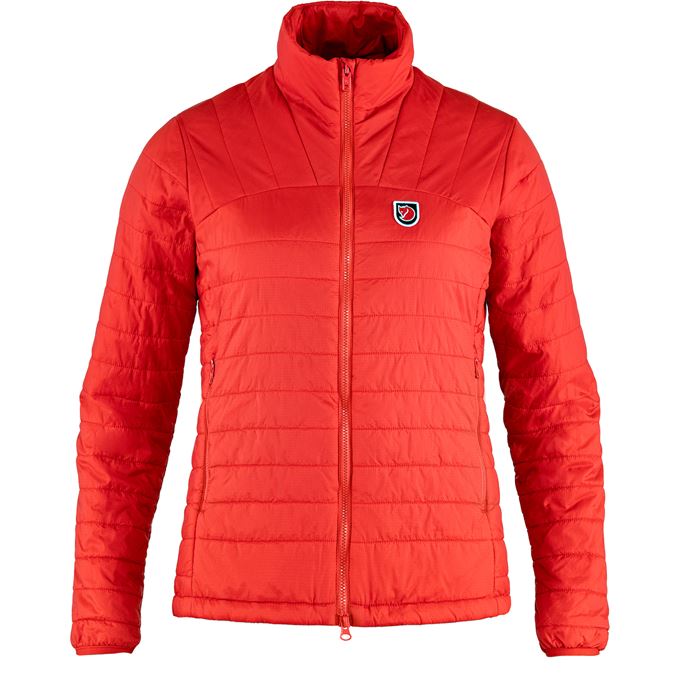 Fjällräven Expedition X-Lätt Jacket W Women’s Outdoor jackets Red Main Front 48130
