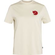 Fjällräven Fox Boxy Logo Tee W Women’s T-shirts & tank tops White Main Front 59506