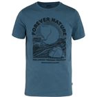 Fjällräven Fjällräven Equipment T-shirt M Men’s T-shirts & tank tops Blue Main Front 59498