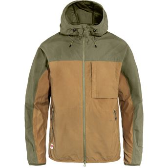 Fjällräven High Coast Wind Jacket M Men’s Outdoor jackets Green, Beige Main Front 59351