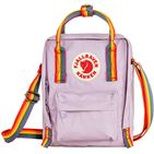 Fjällräven Kånken Rainbow Sling Unisex Shoulder bags Purple Main Front 59388