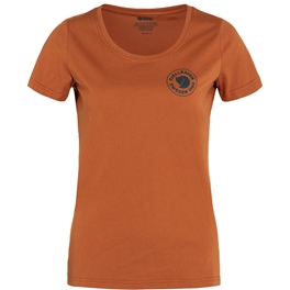 Fjällräven 1960 Logo T-shirt W Women’s T-shirts & tank tops Brown, Orange Main Front 59460
