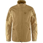 Fjällräven Övik Stencollar Jacket M Men’s Outdoor jackets Brown, Yellow Main Front 59549