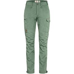 Fjällräven Kaipak Trousers Curved W Women’s Trekking trousers Green Main Front 59597