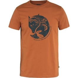 Fjällräven Arctic Fox T-shirt M Men’s T-shirts & tank tops Brown, Orange Main Front 59590