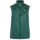 Fjällräven Abisko Padded Vest W Women’s Trekking jackets Green Main Front 59306