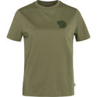 Fjällräven Fox Boxy Logo Tee W Women’s T-shirts & tank tops Green Main Front 59509
