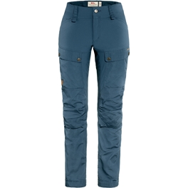 Fjällräven Keb Trousers Curved W Reg Women’s Trekking trousers Blue Main Front 59546
