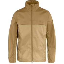 Fjällräven Abisko Hike Jacket M Men’s Trekking jackets Brown, Yellow Main Front 59442
