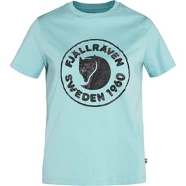 Fjällräven Kånken Art Logo Tee W Women’s T-shirts & tank tops Blue Main Front 59370