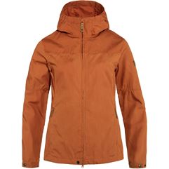 Fjällräven Stina Jacket W Women’s Outdoor jackets Brown, Orange Main Front 59421