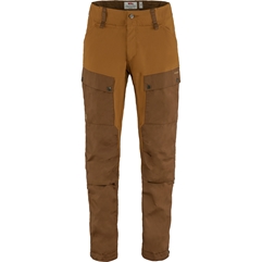 Fjällräven Keb Trousers M Reg Men’s Trekking trousers Brown, Orange Main Front 42981