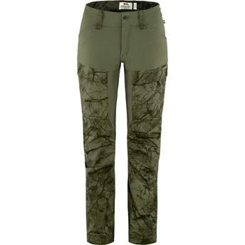 Fjällräven Keb Trousers W Short Women’s Trekking trousers Green, Green Main Front 31284