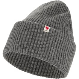 Fjällräven Fjällräven Heavy Beanie Unisex Caps, hats & beanies Grey Main Front 79816