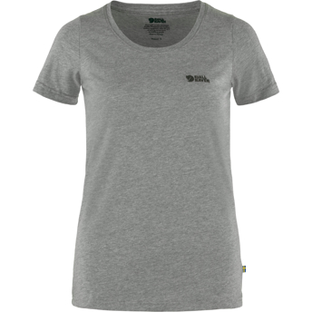 Fjällräven Fjällräven Logo T-shirt W Women’s T-shirts & tank tops Grey Main Front 59653