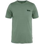 Fjällräven Abisko Wool Logo SS M Men’s T-shirts & tank tops Green Main Front 59628