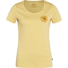 Fjällräven 1960 Logo T-shirt W Women’s T-shirts & tank tops Yellow Main Front 59459