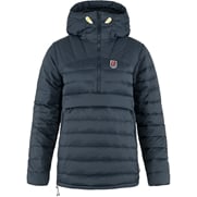 Fjällräven Expedition Pack Down Anorak W Women’s Anoraks Blue Main Front 56346