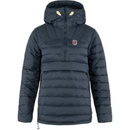 Fjällräven Expedition Pack Down Anorak W Women’s Anoraks Blue Main Front 56346