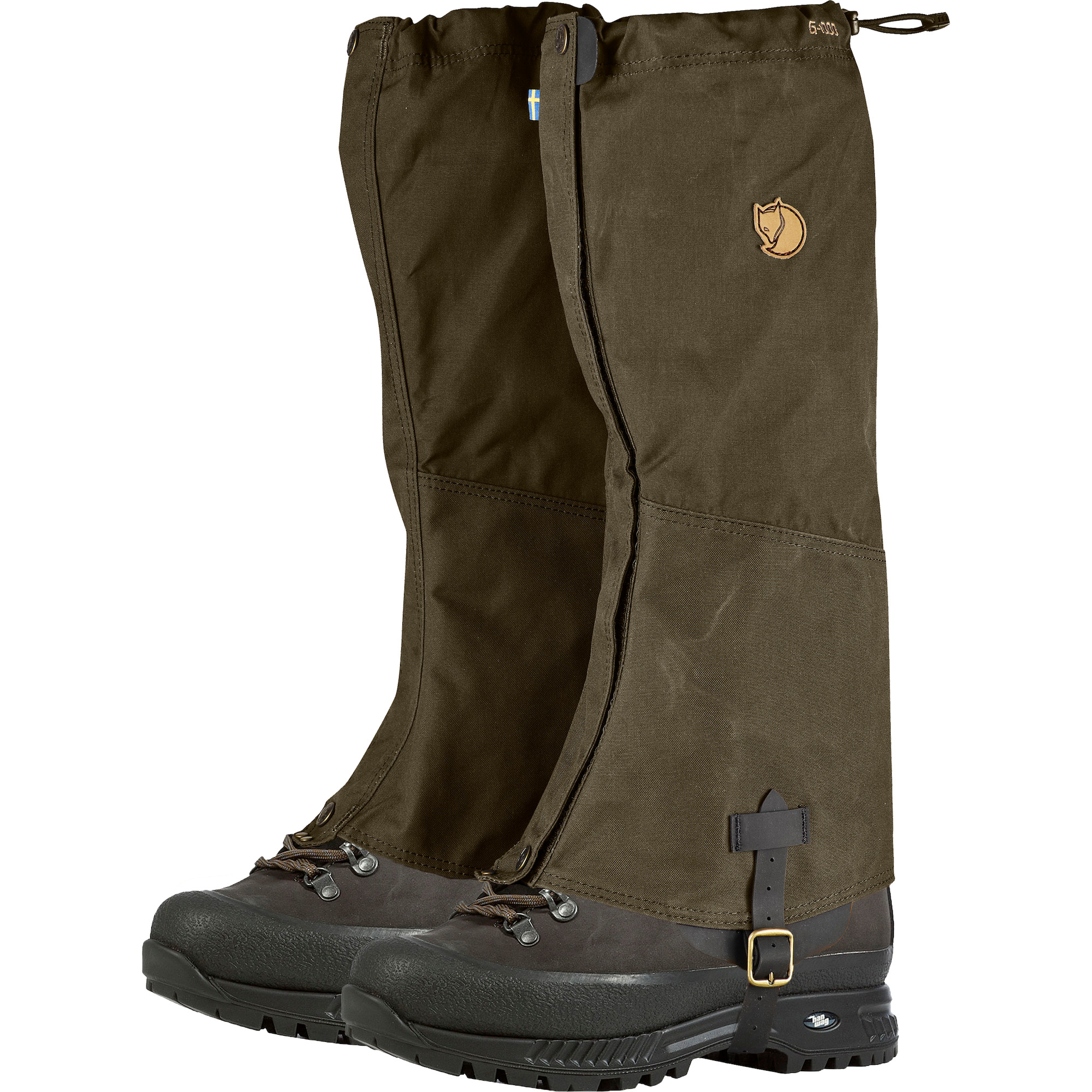waxed cotton gaiters